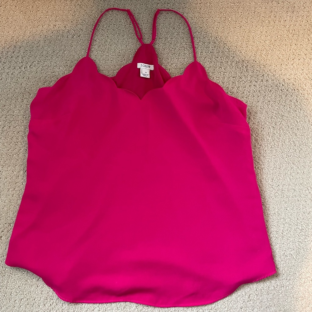 J Crew Factory Silk Tank